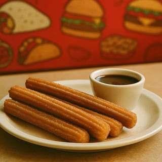 Churros con Chocolate