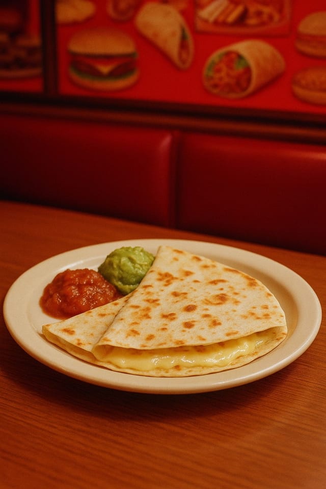 Quesadilla de Queso.